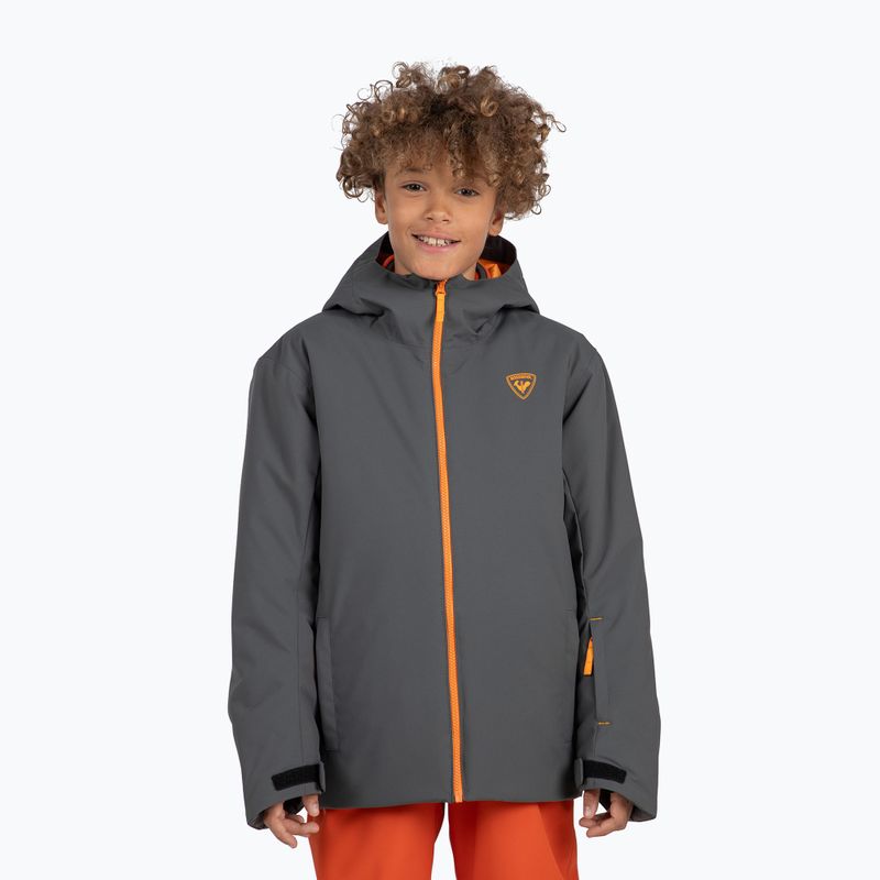 Куртка лижна дитяча Rossignol Strawpile Jr onyx grey