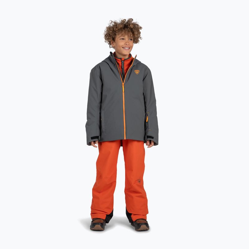 Куртка лижна дитяча Rossignol Strawpile Jr onyx grey 2