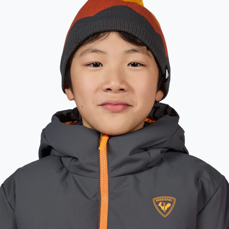 Куртка лижна дитяча Rossignol Boy Siz onyx grey 5