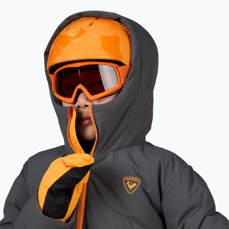 Куртка лижна дитяча Rossignol Boy Siz onyx grey 6