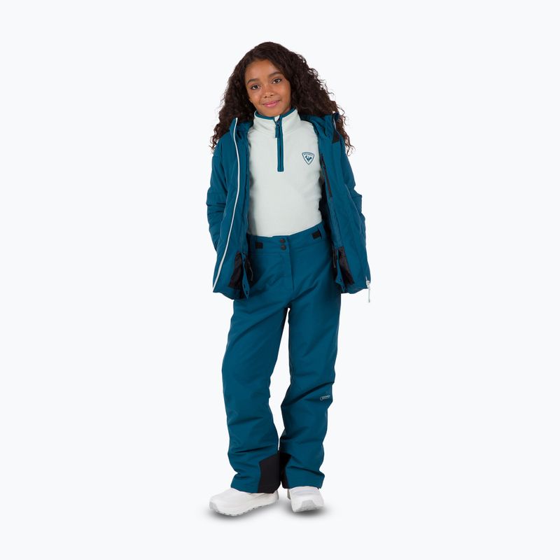 Дитячі гірськолижні штани Rossignol Girl Ski deep lake 2