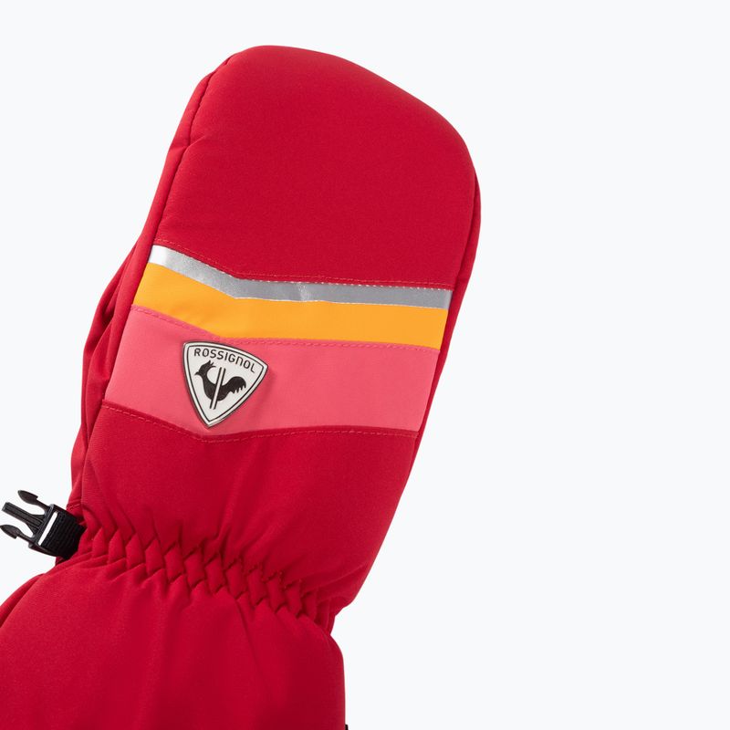 Рукавиці гірськолижні жіночі Rossignol New Piste M ruby red 10