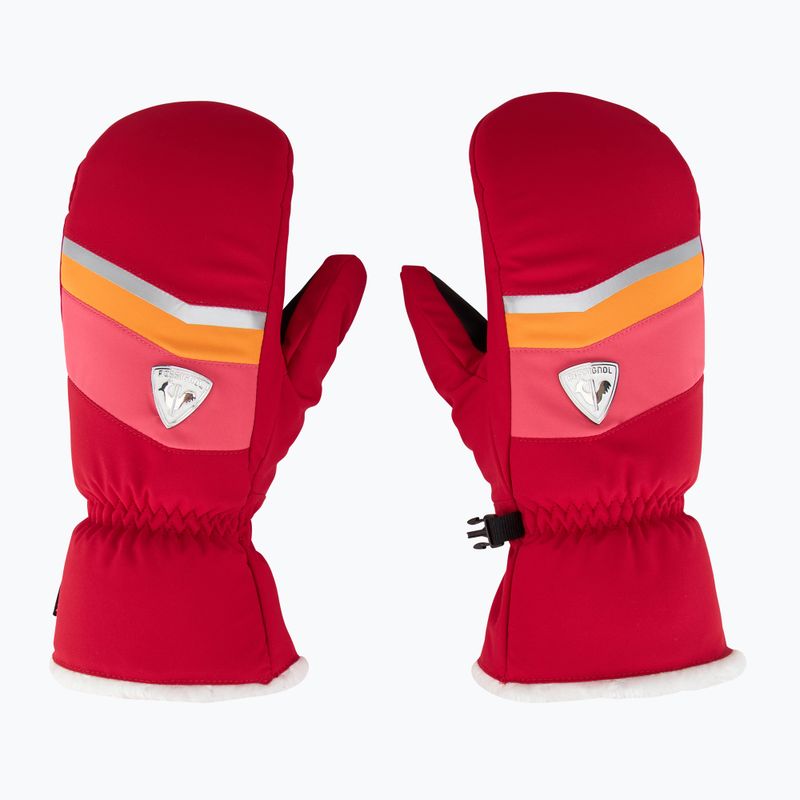 Рукавиці гірськолижні жіночі Rossignol New Piste M ruby red 2