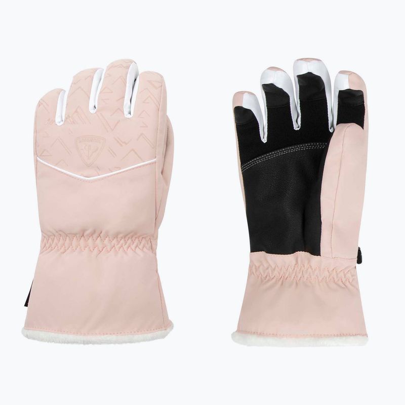 Жіночі лижні рукавички Rossignol Temptation Impr G powder pink