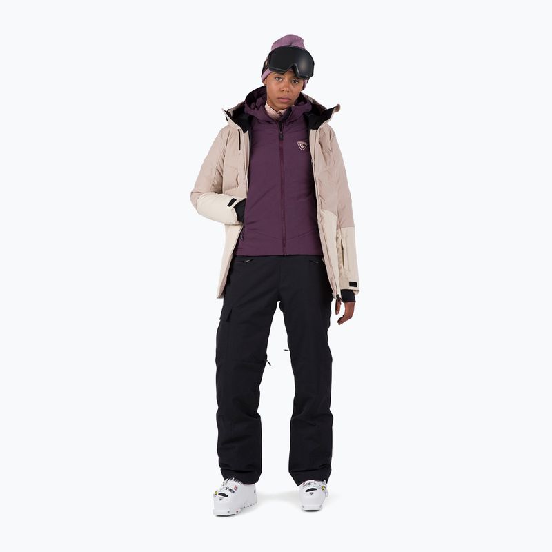 Жіноча утеплена куртка Rossignol Opside Hoodie з капюшоном шовковиця 2