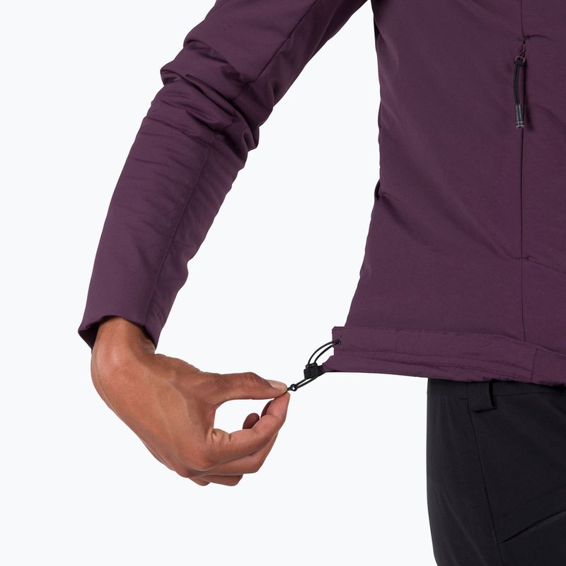 Жіноча утеплена куртка Rossignol Opside Hoodie з капюшоном шовковиця 8
