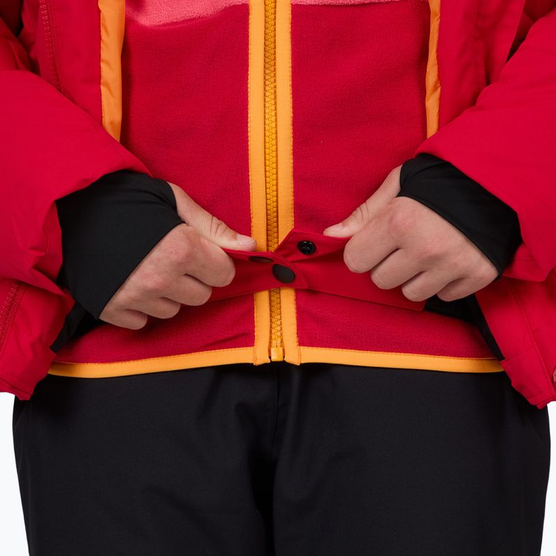 Куртка гірськолижна дитяча Rossignol Girl Staci ruby red 11