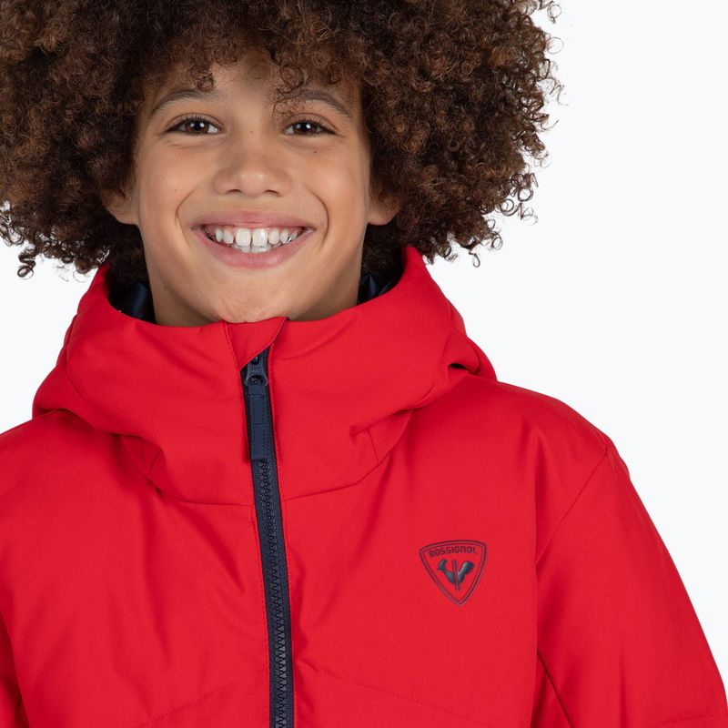 Куртка гірськолижна дитяча Rossignol Boy Siz sports red 5