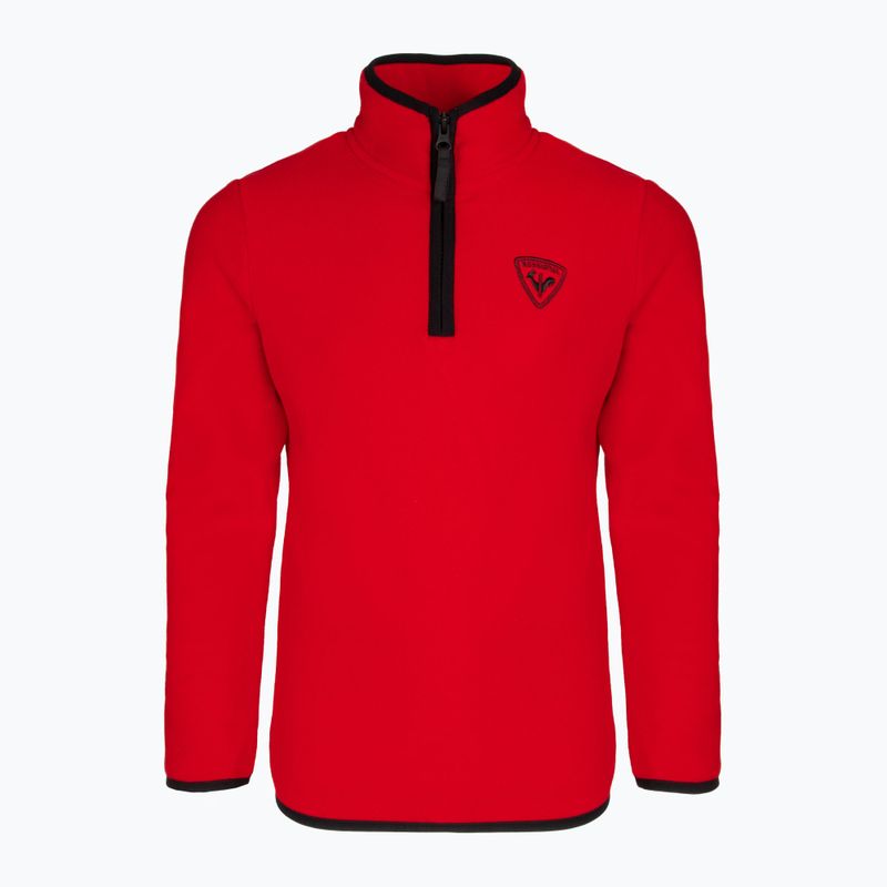 Спортивний червоний дитячий світшот Rossignol Jr Strawpile Fleece Fz