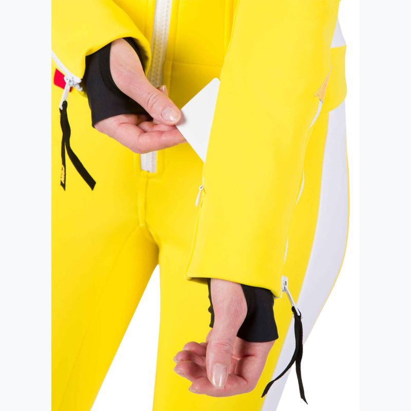 Жіночий гірськолижний костюм Rossignol Sublim Insulated Overall true yellow 4