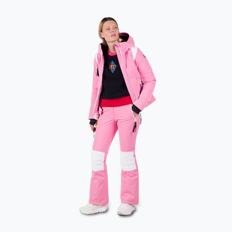 Штани гірськолижні жіночі Rossignol Pilot Str new pink 2