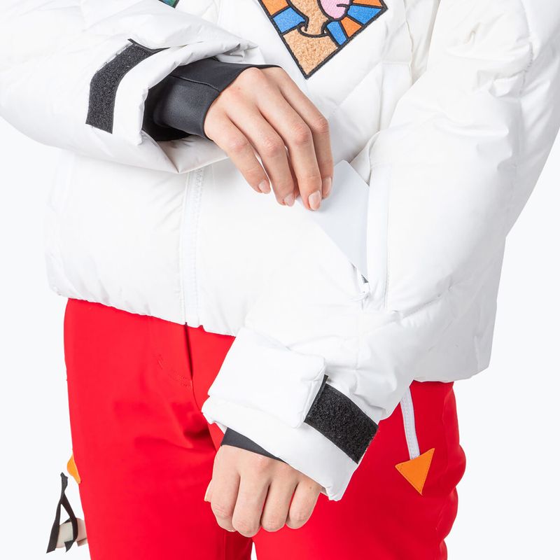 Жіноча гірськолижна куртка Rossignol Lumy Down Bomber біла 10