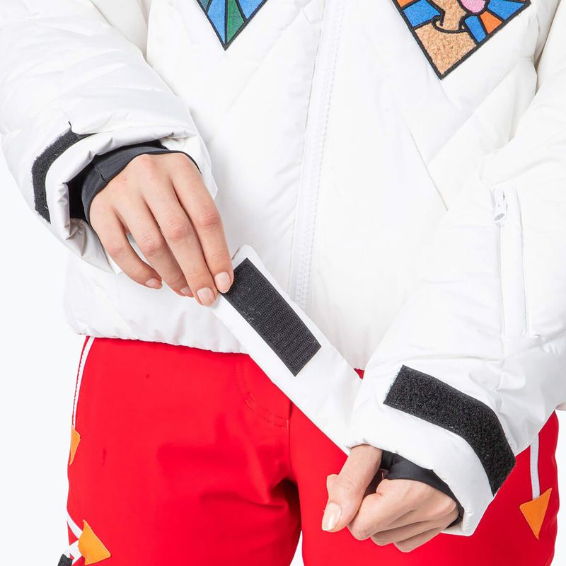 Жіноча гірськолижна куртка Rossignol Lumy Down Bomber біла 11