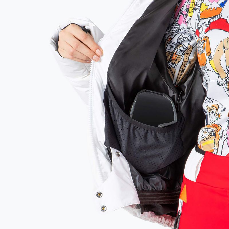 Жіноча гірськолижна куртка Rossignol Lumy Down Bomber біла 13