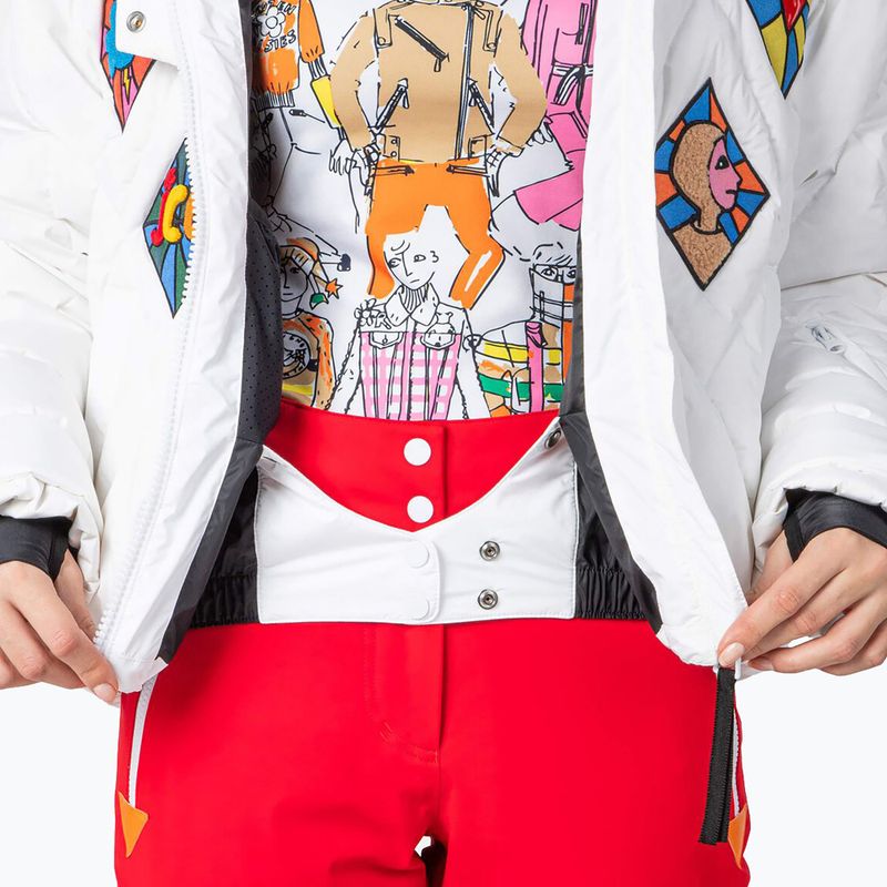 Жіноча гірськолижна куртка Rossignol Lumy Down Bomber біла 14