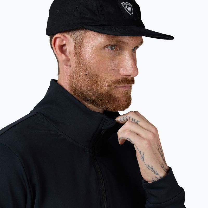 Кофта флісова чоловіча Rossignol Mid Layer Stretch black 5
