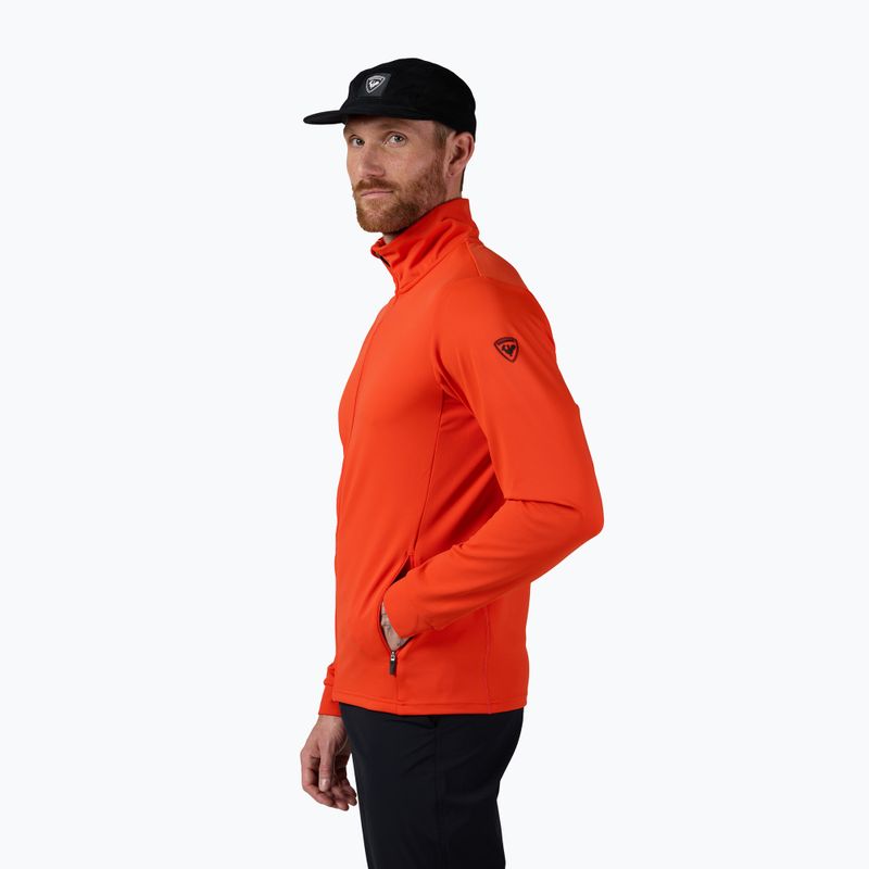 Кофта флісова чоловіча Rossignol Mid Layer Stretch golden gate 4
