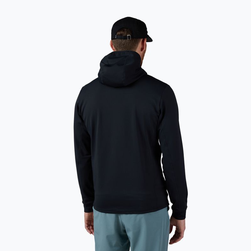 Кофта флісова чоловіча Rossignol Mid Layer Stretch Hoodie black 3