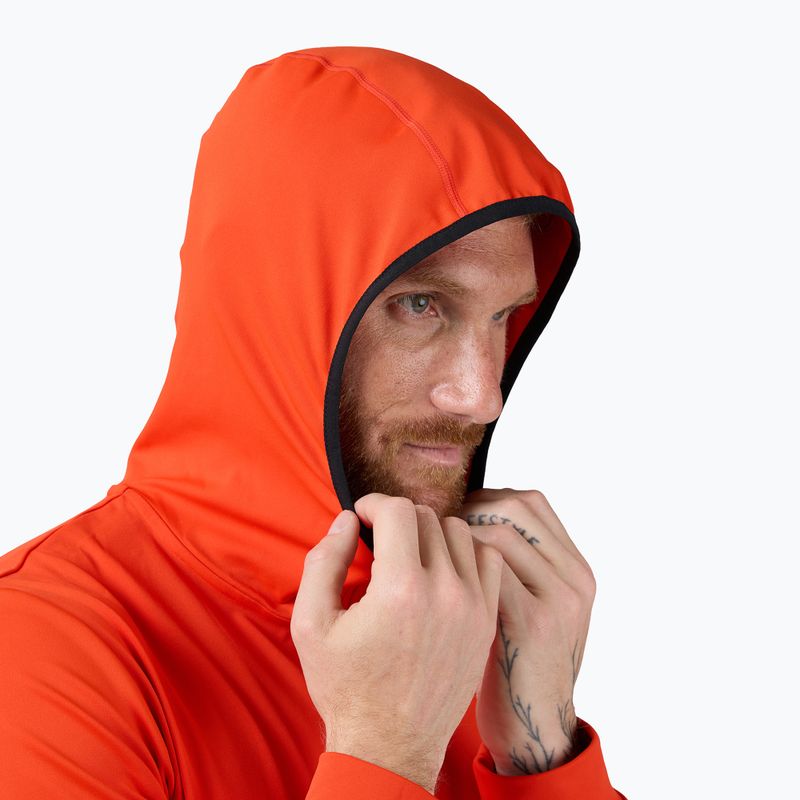 Кофта флісова чоловіча Rossignol Mid Layer Stretch Hoodie golden gate 5
