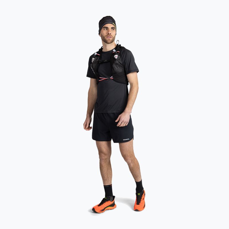 Чоловіча футболка для бігу Rossignol Sapa Tee чорна 2