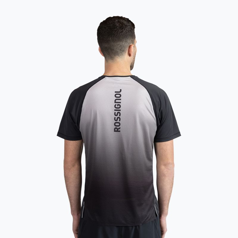 Чоловіча футболка для бігу Rossignol Sapa Tee чорна 3