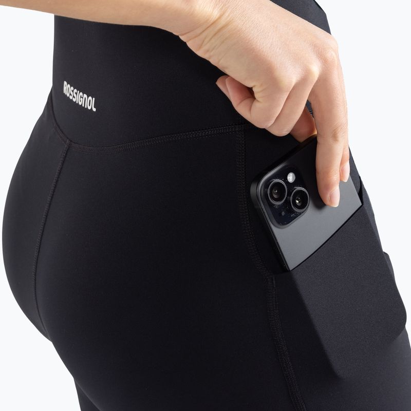 Жіночі бігові шорти Rossignol Sapa Tight бігові шорти чорні 4