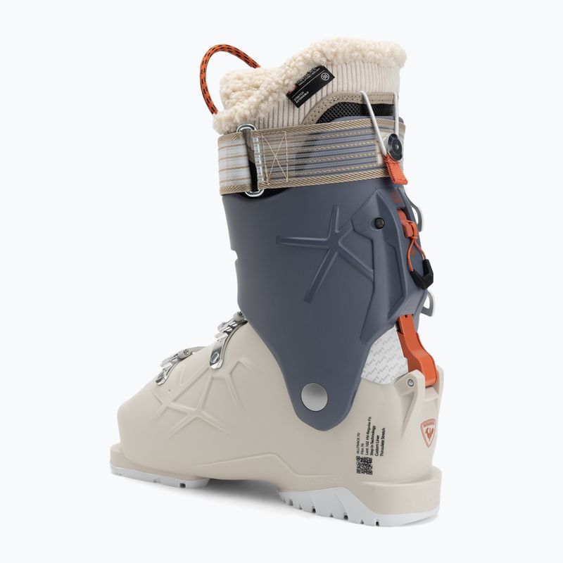 Черевики гірськолижні жіночі Rossignol Alltrack 70 W beige/violet blue 2