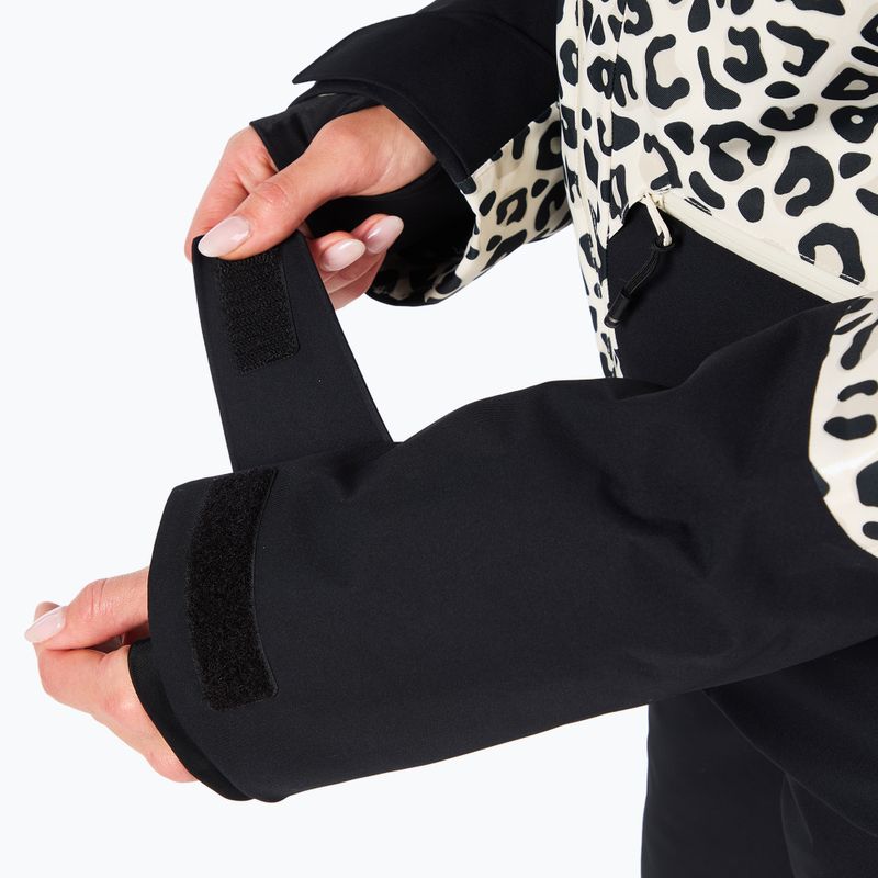 Куртка гірськолижна жіноча Rossignol Rochrun Allover nature wild leopard print 10