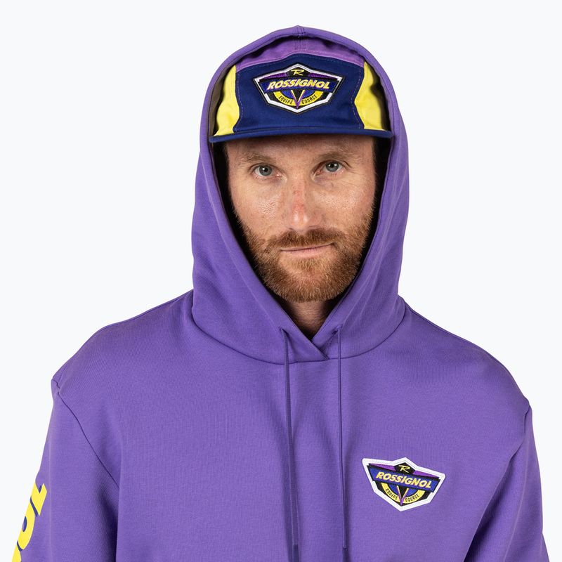 Кофта Rossignol Super Hoodie super violet 6
