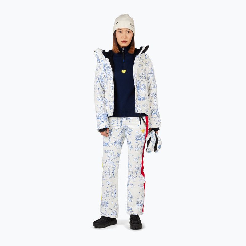 Штани гірськолижні жіночі Rossignol JCC Sublim snow angel artic print 2