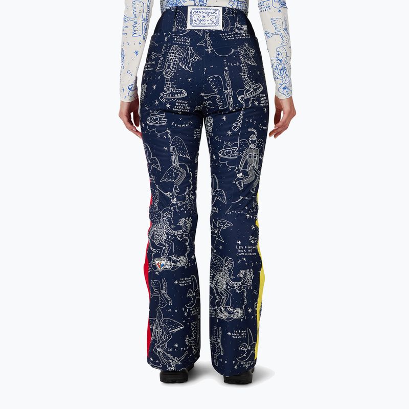 Штани гірськолижні жіночі Rossignol JCC Sublim snow angel cosmic print 3