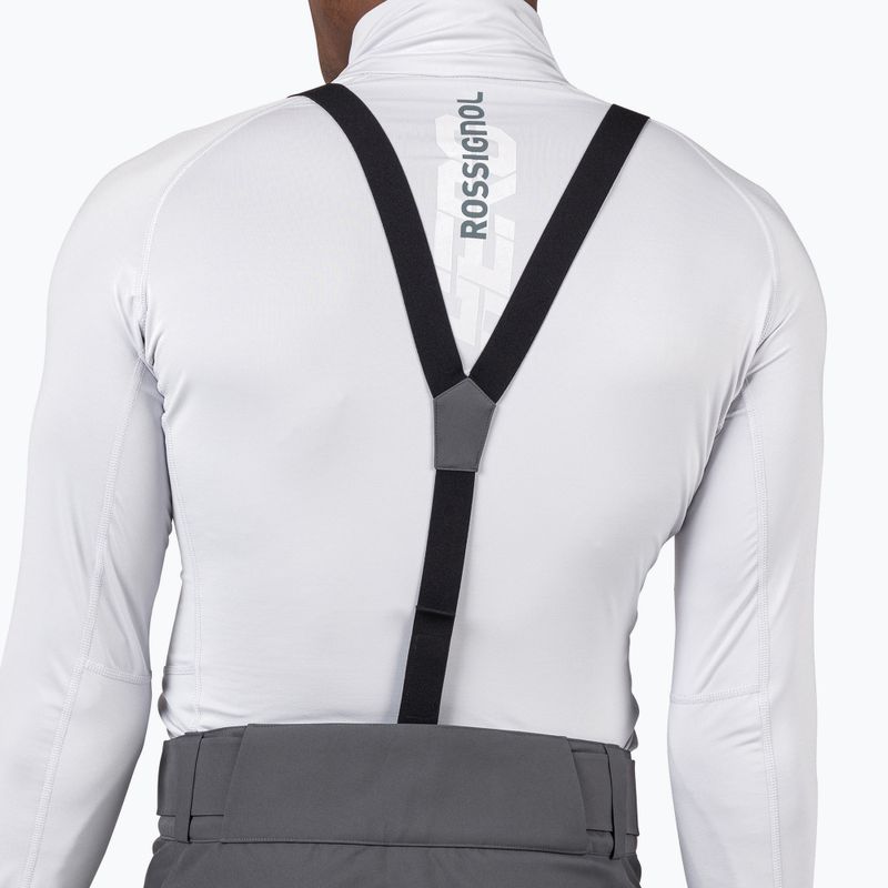 Штани гірськолижні чоловічі Rossignol Hero Insulated onyx grey 5