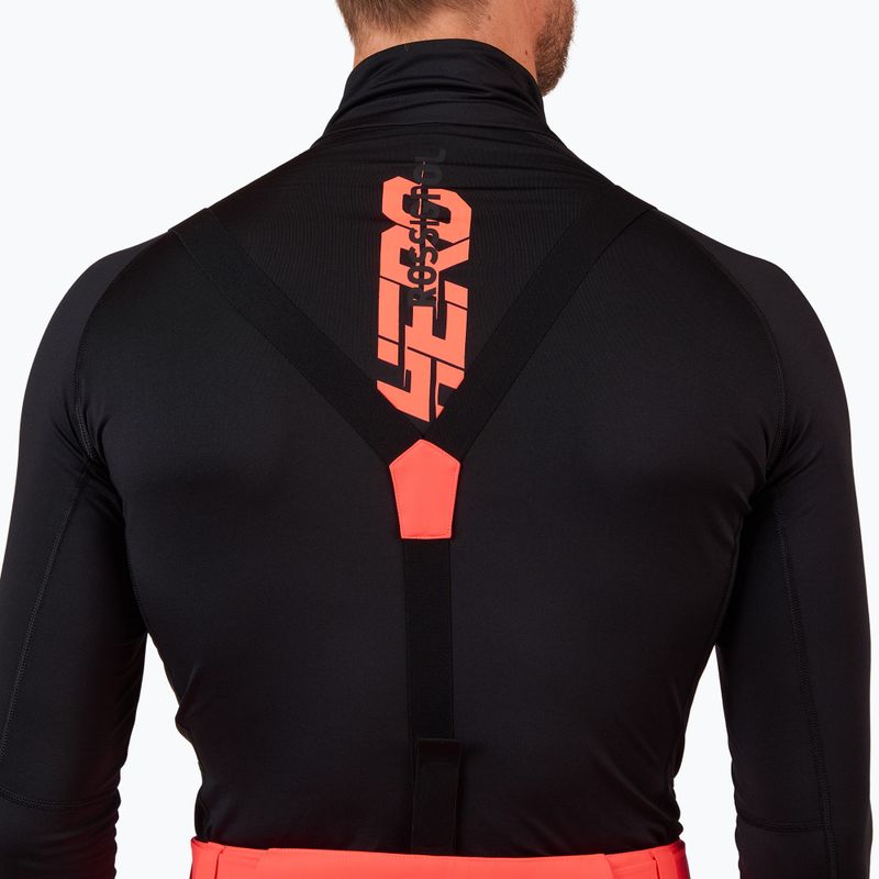 Чоловічі лижні штани Rossignol Hero Insulated neon red 5