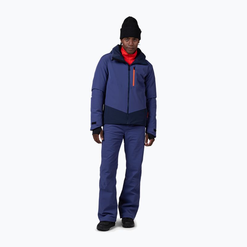 Чоловіча лижна куртка Rossignol Blackside future blue 2