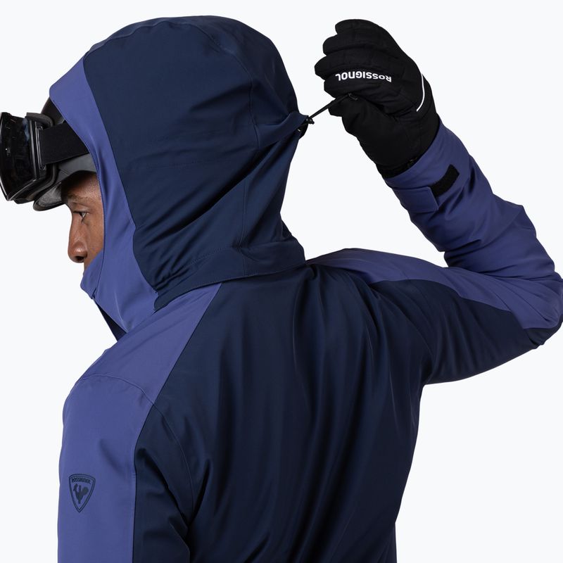 Куртка гірськолижна чоловіча Rossignol Blackside future blue 5