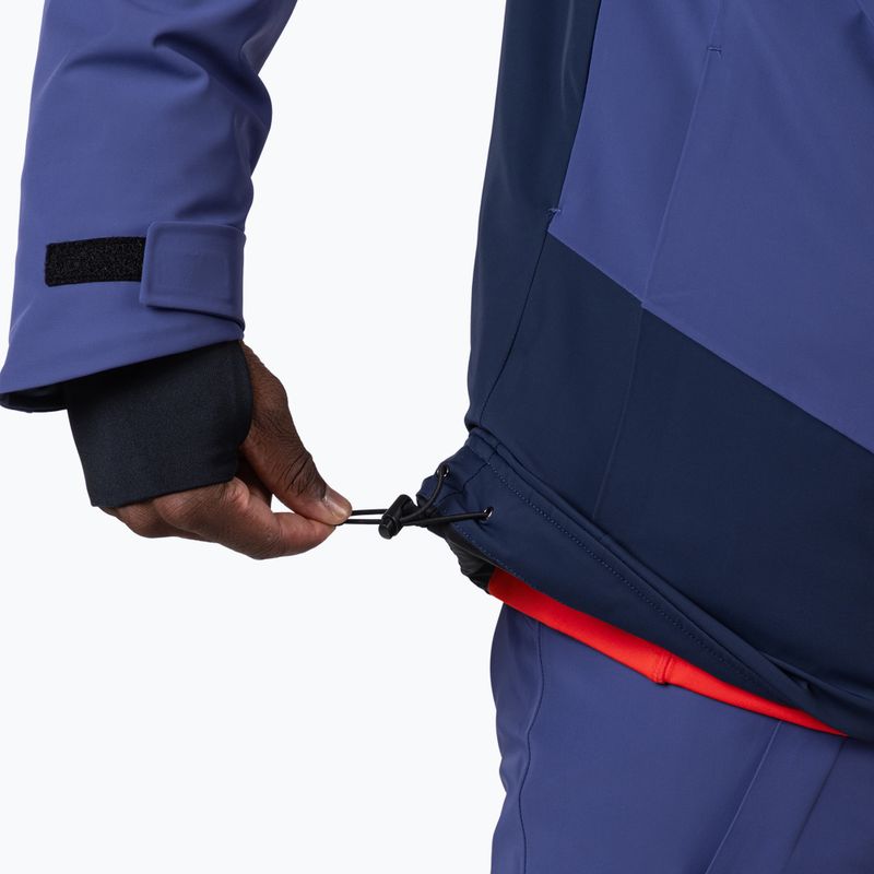 Чоловіча лижна куртка Rossignol Blackside future blue 13