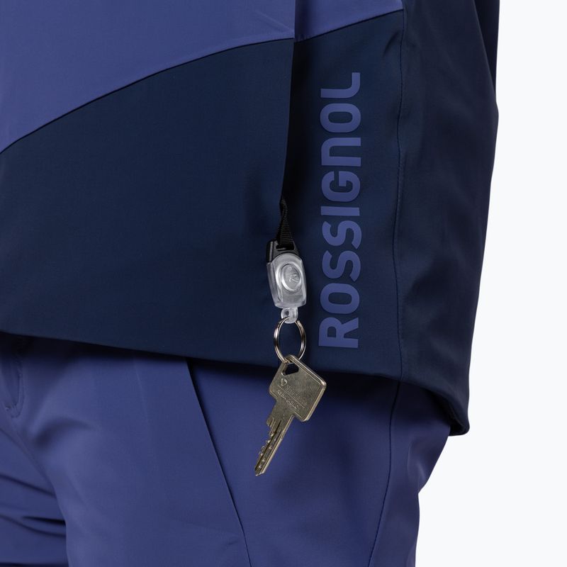 Куртка гірськолижна чоловіча Rossignol Blackside future blue 14