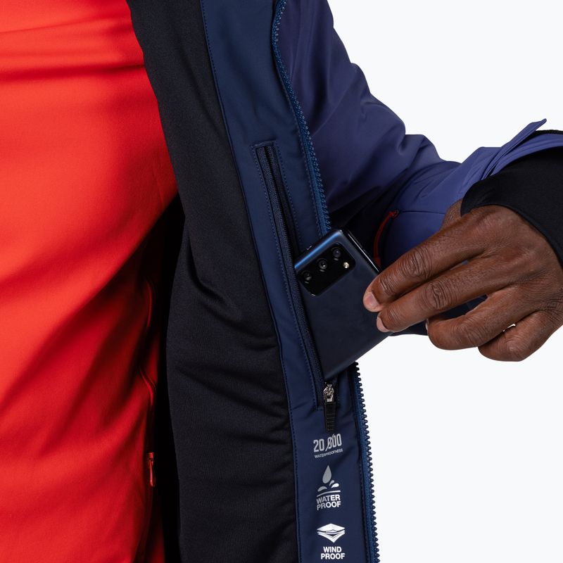 Куртка гірськолижна чоловіча Rossignol Blackside future blue 17