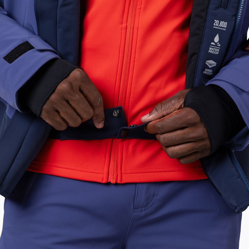 Чоловіча лижна куртка Rossignol Blackside future blue 18