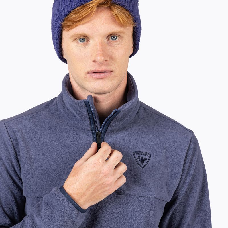 Чоловіча флісова кофта Rossignol Strawpile Fleece Hz true night blue 5