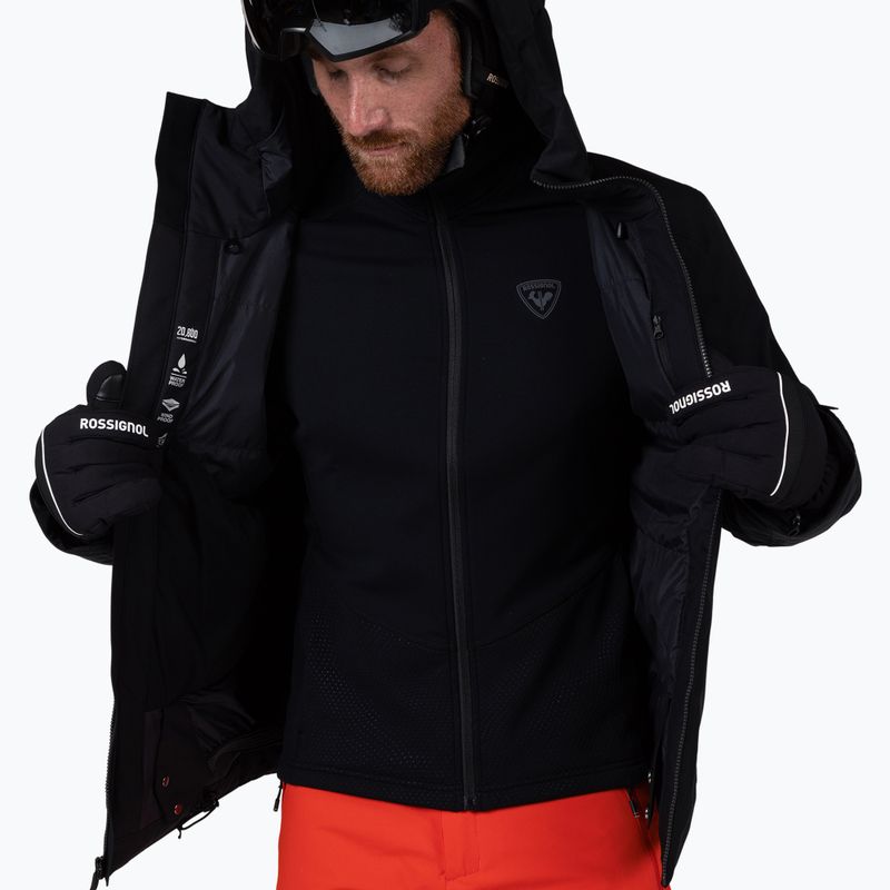 Чоловіча лижна куртка Rossignol Rochrun Insulated black 13