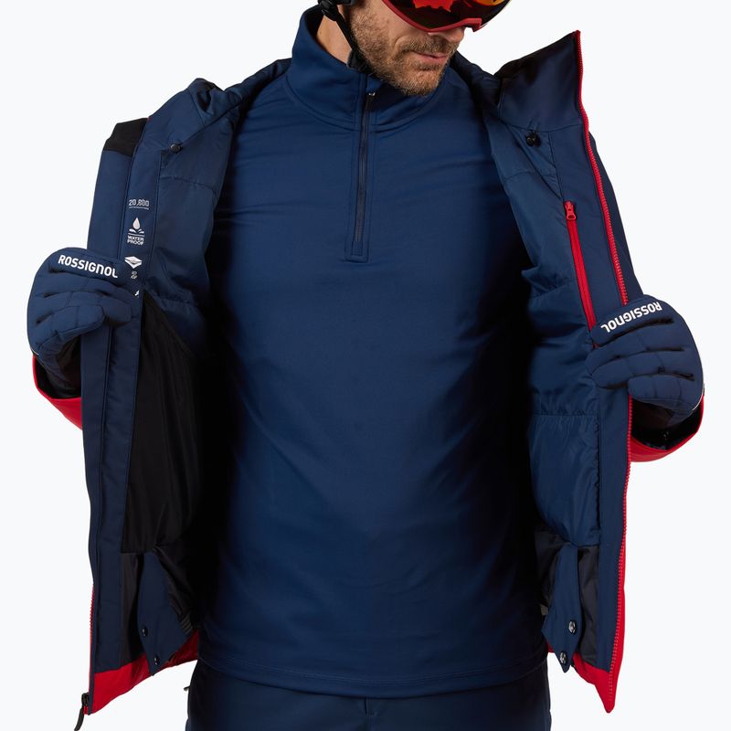 Чоловіча лижна куртка Rossignol Rochrun Insulated sports red 12