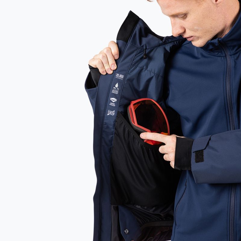 Чоловіча лижна куртка Rossignol Rochrun Insulated dark navy 13
