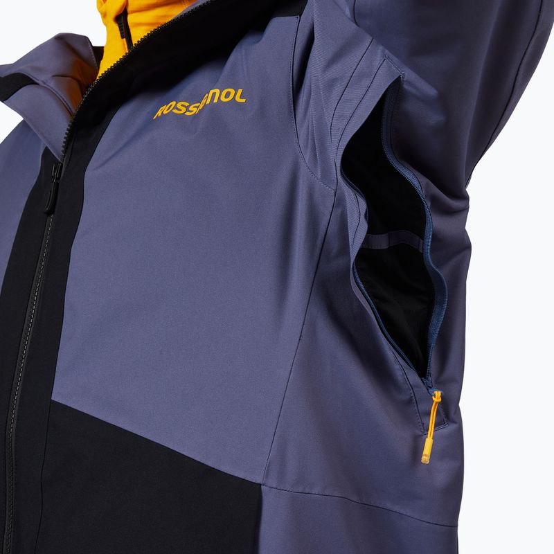 Чоловіча лижна куртка Rossignol Rochrun Insulated true night blue 8