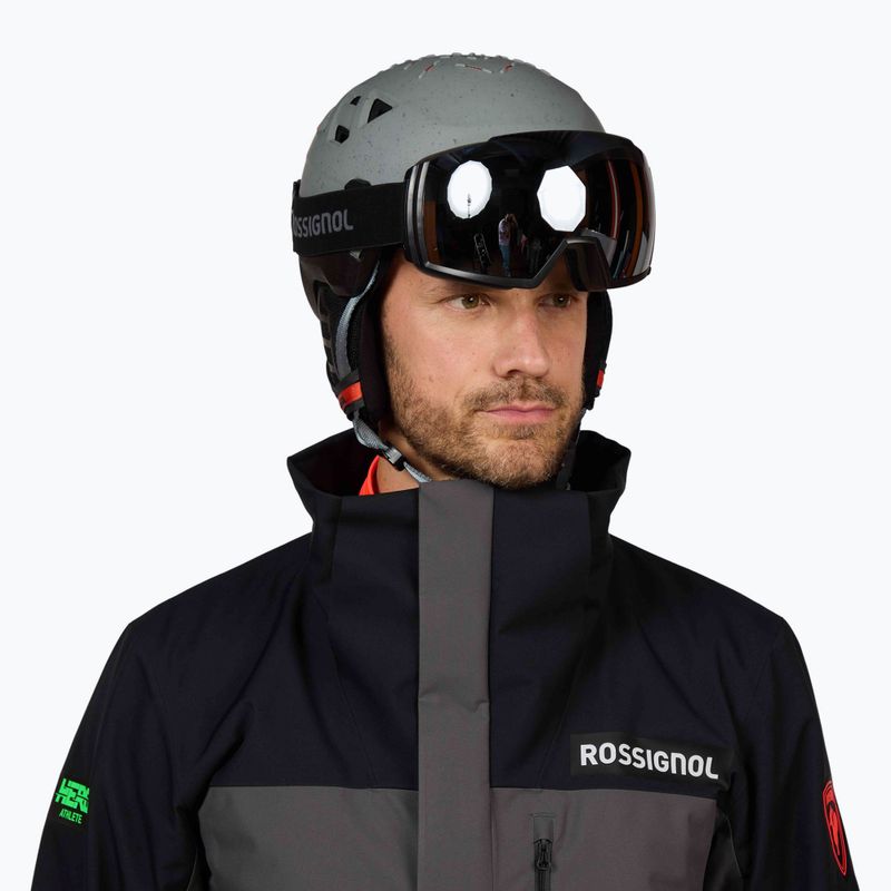 Куртка гірськолижна чоловіча Rossignol Hero Velika Insulated onyx grey 7