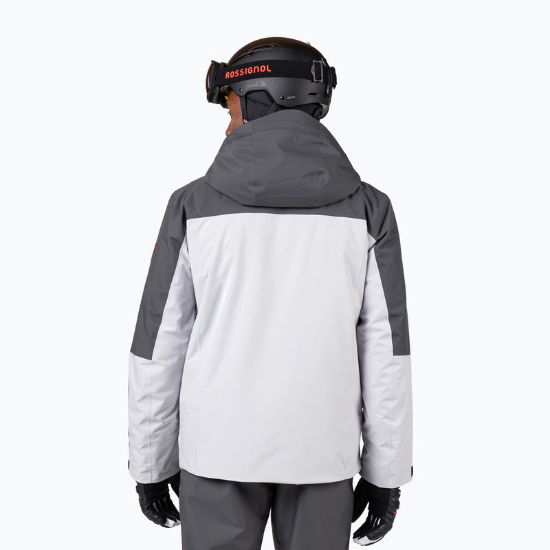 Куртка гірськолижна чоловіча Rossignol Hero Velika Insulated soft grey 3