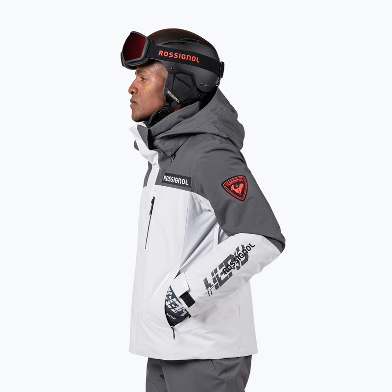 Куртка гірськолижна чоловіча Rossignol Hero Velika Insulated soft grey 4