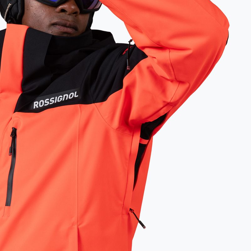 Куртка гірськолижна чоловіча Rossignol Hero Velika Insulated neon grey 9