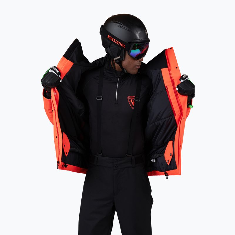 Чоловіча лижна куртка Rossignol Hero Velika Insulated neon grey 11