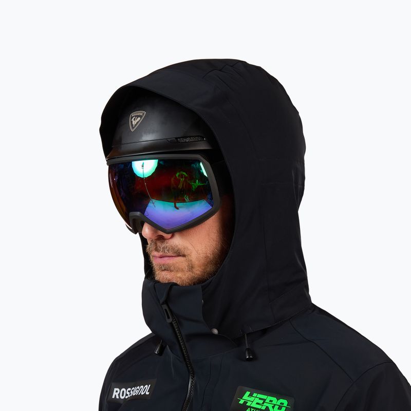 Куртка гірськолижна чоловіча Rossignol Hero Blakside Insulated black 6